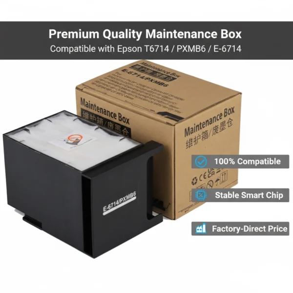 T6714 C13T671400 Maintenance Box for epson PXMB6 Use in Workforce Pro Wfc8190 Wfc7690 Wfc869 Wfc879 Wfc878