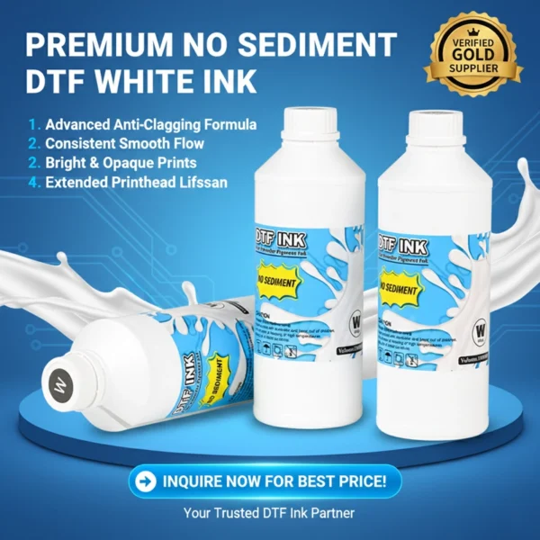 No sediment dtf white ink