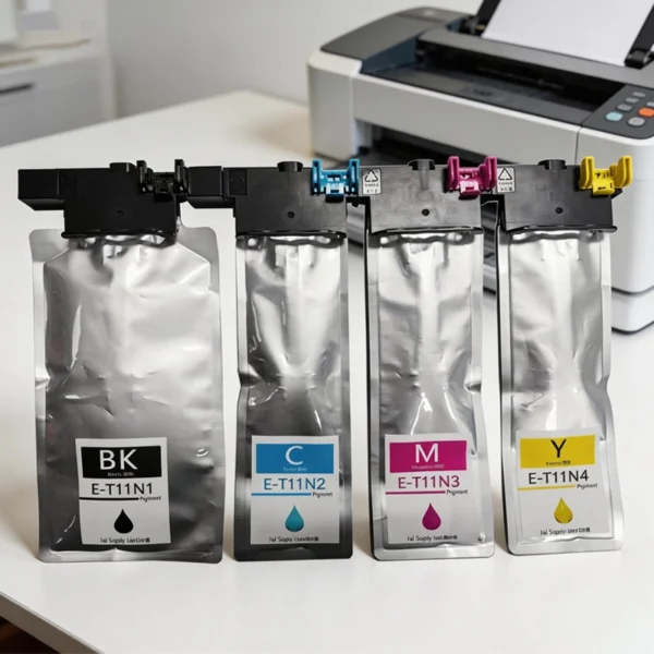 Enlite T11n Inkjet Ink Pack Cartridge T11n1 T11n2 T11n3 T11n4 Compatible for Epson Workforce Pro Ep-c800rdw Em-c800rdwf Printer