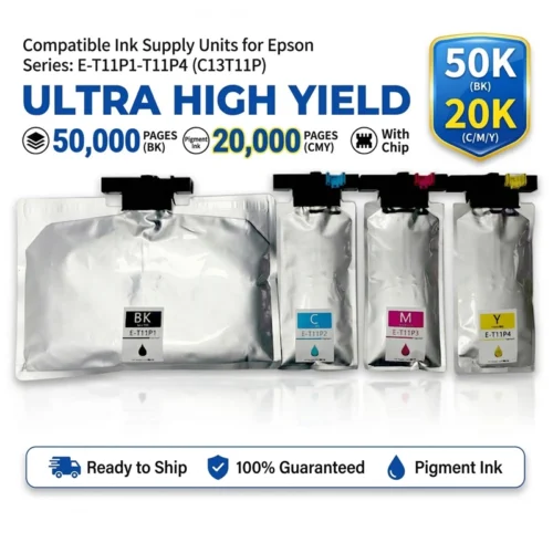 T11P.5 C13T11P140 Extra High-capacity Ink Packs T11P1 T11P2 T11P3 T11P4 for WorkForce Pro EM-C800RDWF EP-C800RDW Printer