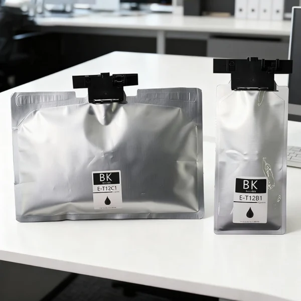 Enlite T12B120-AL T12C120-AL Compatible Black Ink Pack T12C T12B for Monochrome Printing WorkForce Pro WF-M5899 M5399 MFP