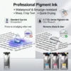20K Pages High Yield T13L Ink Bag for Epson EMC8100RDWF C8101RDWF Pigment Ink Pack with Stable Chip T13L1 T13L4 Replacement