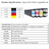 For Epson Workforce Enterprise Wf C20590 Wf C20590 D4twf Printer Wide Format T858 T8581 T8582 T8583 T8584 C13t858100
