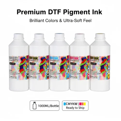 Premium DTF Ink Set Brilliant Colors & Ultra Soft Feel