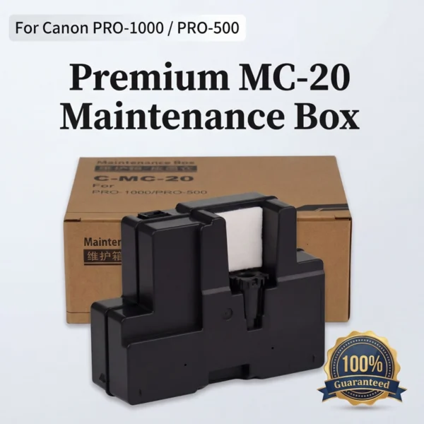 Enlite Compatible MC-20 Maintenance Cartridge for Canon ImagePROGRAF PRO-1000 PRO-500 Professional Printer Waste Ink Tank