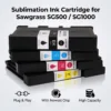 Enlite Sublimation Ink SG500 SG1000 Sublimation Ink Cartridge With Upgraded Chip for Sawgrass Virtuoso SG500 SG1000 Printers