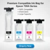 T05a T05a1 T05a2 T05a3 T05a4 T05a100 Compatible Ink Bag Cartridge for Epson Workforce Pro WF-C878Ra WF-C879Ra T05a C13t05a100