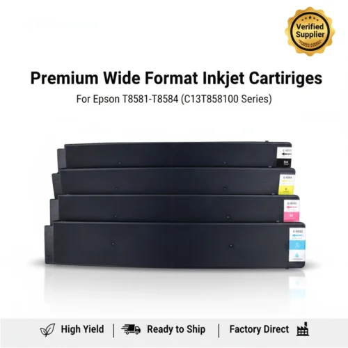t8581.1 For Epson Workforce Enterprise Wf C20590 Wf C20590 D4twf Printer Wide Format T858 T8581 T8582 T8583 T8584 C13t858100