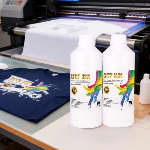 Low sediment dtf white ink