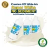 No sediment dtf white ink