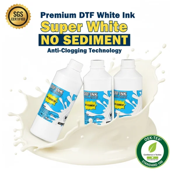 No sediment dtf white ink