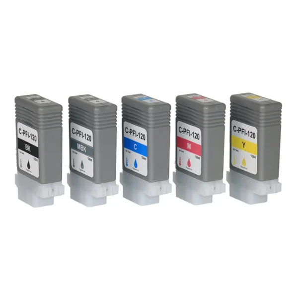 Canon PFI-120 Compatible Pigment Ink Cartridge 130ml for imagePROGRAF TM-200 TM-300 by Enlite Canon PFI-120 Compatible Pigment Ink Cartridge 130ml for imagePROGRAF TM-200 TM-300 by Enlite