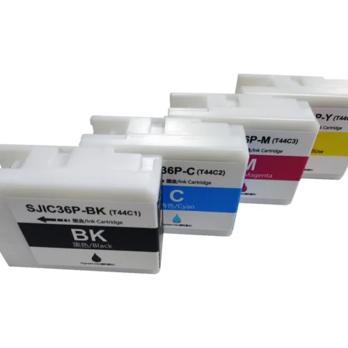 Enlite Compatible SJIC36P T44C Pigment Ink Cartridges for Epson ColorWorks CW-C6000Ae CW-C6500Pe