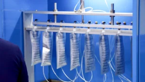 Zhuhai Enlite automated cleanroom production line for Epson RIPS compatible ink bags T13L T11P T05A T858